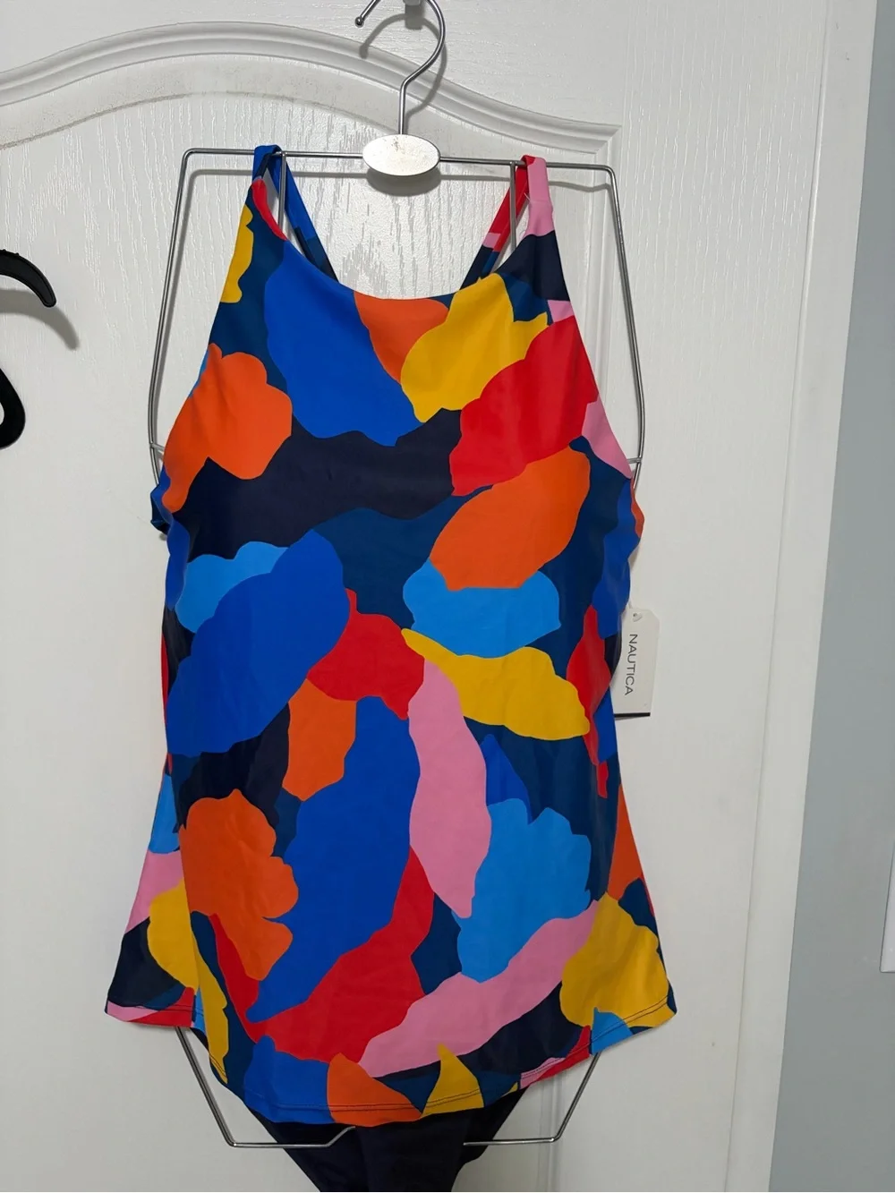 Nautica Multi-Color Tankini Swimsuit brand new - Picture 4 of 10